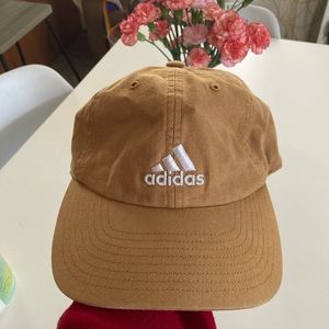 Goldenrod Yellow Adidas baseball hat